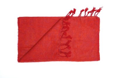 Grote sjaal oranje-roze